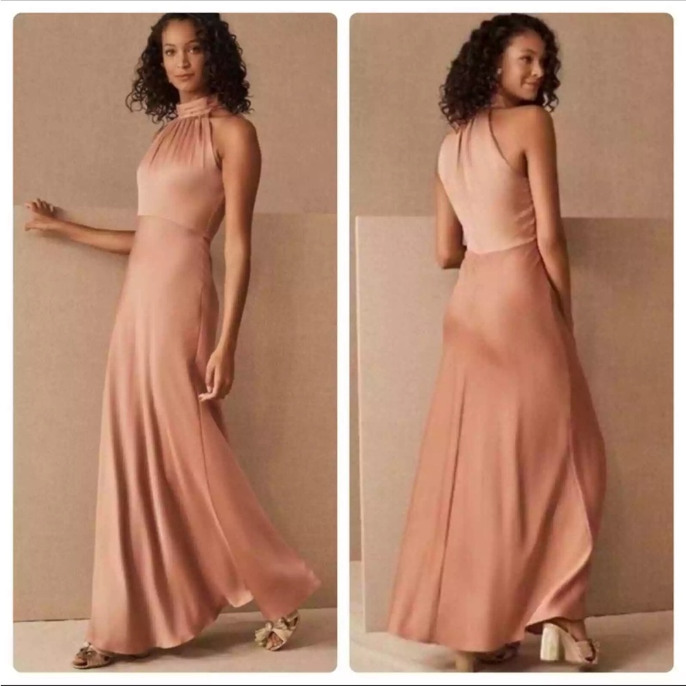 Sachin & Babi Esme Sleeveless Maxi Dress BHLDN Pink 2
